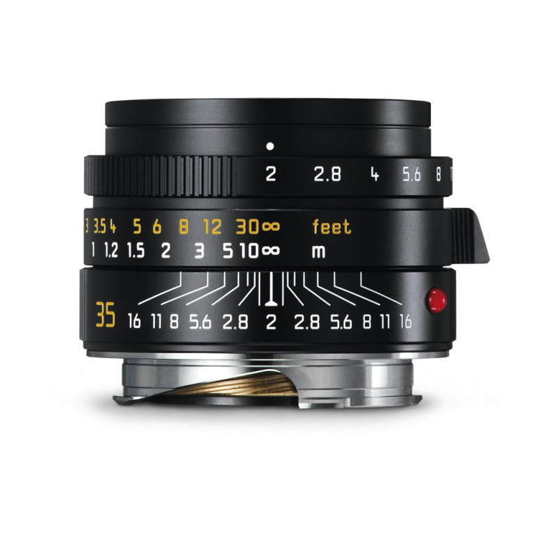 LEICA SUMMICRON-M 35mm F2 ASPH NERO - GARANZIA LEICA ITALIA | Fcf Forniture Cine Foto