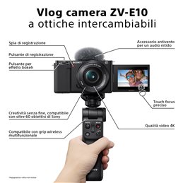 SONY ALPHA ZV-E10 BODY | Fcf Forniture Cine Foto