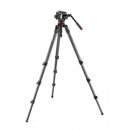 MANFROTTO MVK504XCTALL TESTA VIDEO FLUIDA 504X E TREPPIEDE TUBO SINGOLO CARBONIO 536 | Fcf Forniture Cine Foto