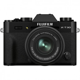 FUJIFILM X-T30 II BLACK + XC 15-45mm - GARANZIA FUJIFILM ITALIA | Fcf Forniture Cine Foto