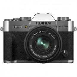 FUJIFILM X-T30 II SILVER + XC 15-45mm - GARANZIA FUJIFILM ITALIA | Fcf Forniture Cine Foto