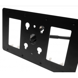 NANLITE PIASTRA HOLDER PER 4 TUBI PAVOLITE CON TESTA A SFERA | Fcf Forniture Cine Foto