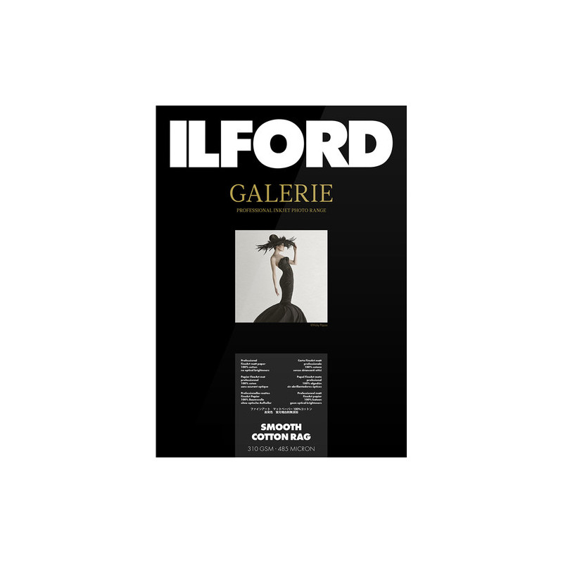 ILFORD A3 SMOOTH COTTON RAG 25 FOGLI 310GSM | Fcf Forniture Cine Foto