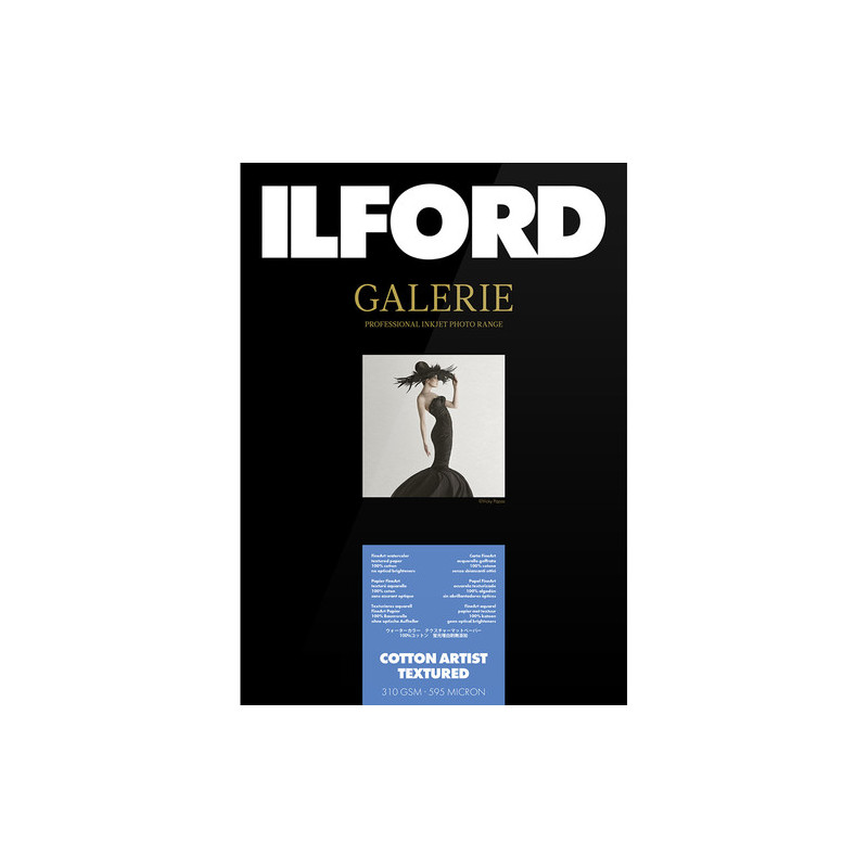 ILFORD 13X18 COTTON ARTIST TEXTURED 50 FOGLI 310GSM | Fcf Forniture Cine Foto