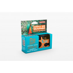 LOMOGRAPHY SIMPLE USE CAMERA RICARICABILE TURQUOISE | Fcf Forniture Cine Foto