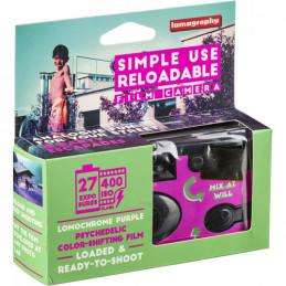 LOMOGRAPHY SIMPLE USE RICARICABILE LOCOCHROME PURPLE | Fcf Forniture Cine Foto