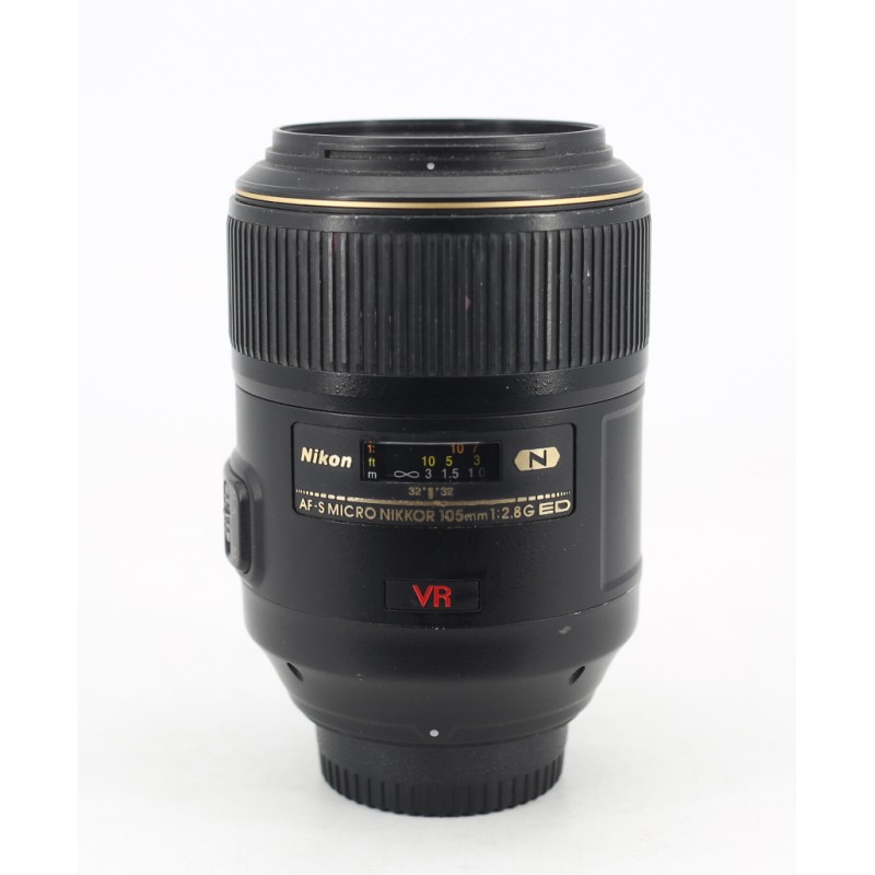 NIKON AF-S 105mm F 2.8 G ED VR MICRO - GARANZIA 6 MESI FCF