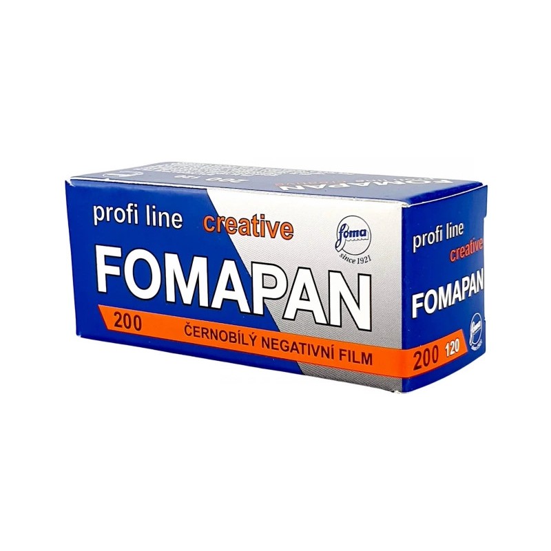 FOMA FOMAPAN 200 120 200 ISO RULLINO SINGOLO | Fcf Forniture Cine Foto