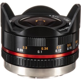 SAMYANG 7.5MM F3.5 UMC MTF BLACK | Fcf Forniture Cine Foto