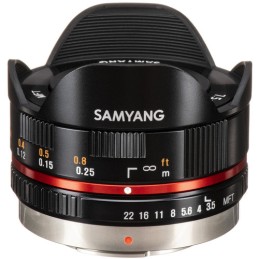 SAMYANG 7.5MM F3.5 UMC MTF BLACK | Fcf Forniture Cine Foto