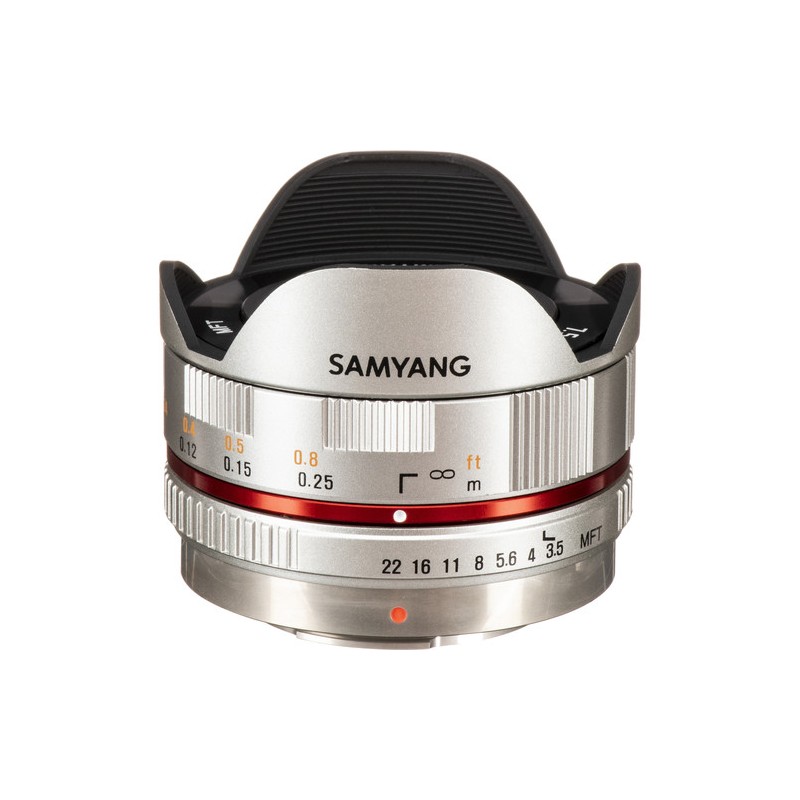 SAMYANG 7.5MM F3.5 UMC MTF SILVER | Fcf Forniture Cine Foto