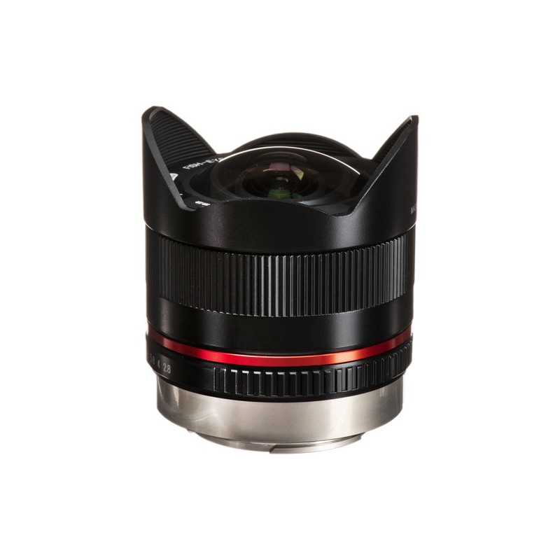 SAMYANG 8MM FISHEYE F2.8 UMC FUJI X (BLACK) | Fcf Forniture Cine Foto