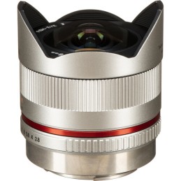 SAMYANG 8MM FISHEYE F2.8 UMC FUJI X (SILVER) | Fcf Forniture Cine Foto