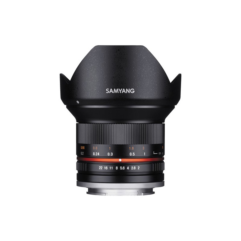 SAMYANG 12 MM F/2.0 MTF BLACK | Fcf Forniture Cine Foto