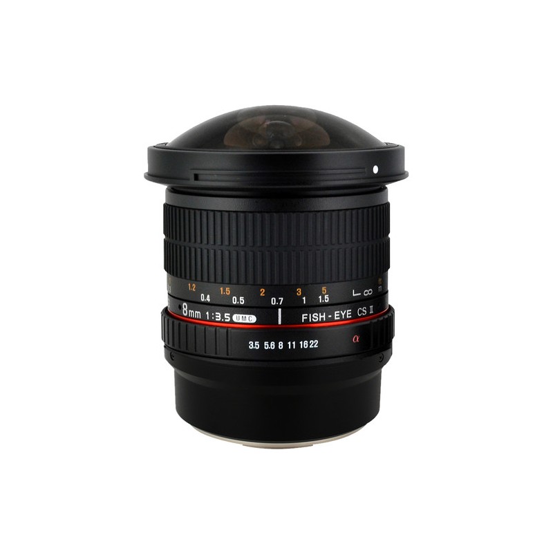 SAMYANG 8mm F3.5 CSII SONY E - GARANZIA FOWA ITALIA | Fcf Forniture Cine Foto