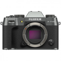 FUJIFILM X-T50 CHARCOAL SILVER BODY - GARANZIA FUJIFILM ITALIA