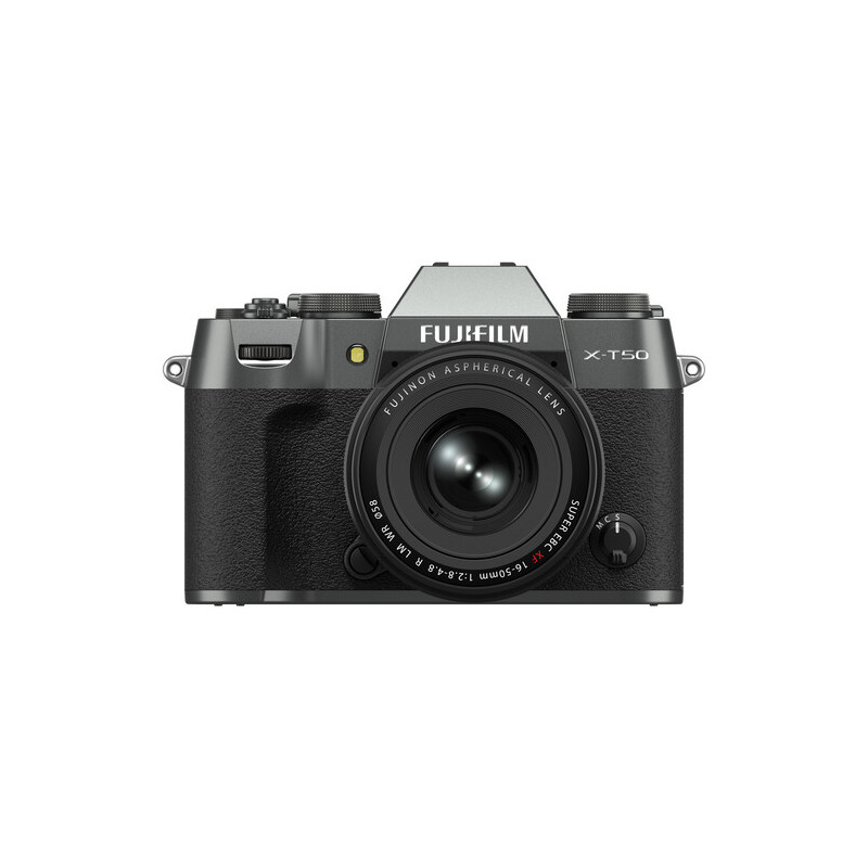 FUJIFILM X-T50 CHARCOAL SILVER BODY - GARANZIA FUJIFILM ITALIA