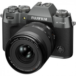 FUJIFILM X-T50 CHARCOAL SILVER BODY - GARANZIA FUJIFILM ITALIA