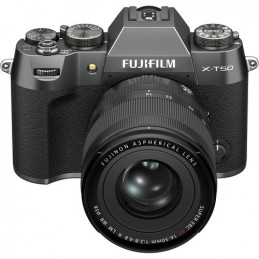 FUJIFILM X-T50 CHARCOAL SILVER BODY - GARANZIA FUJIFILM ITALIA