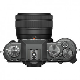 FUJIFILM X-T50 CHARCOAL SILVER + XC 15-45mm - GARANZIA FUJIFILM ITALIA | Fcf Forniture Cine Foto