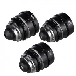 LAOWA VENUS OPTICS S35 PRIME KIT NANOMORPH (27MM-35MM-50MM) SILVER PER PL+EF CINE LWAPRNSPLEF | Fcf Forniture Cine Foto