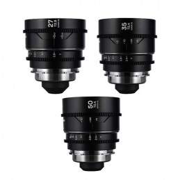 LAOWA VENUS OPTICS S35 PRIME KIT NANOMORPH (27MM-35MM-50MM) SILVER PER PL+EF CINE LWAPRNSPLEF | Fcf Forniture Cine Foto