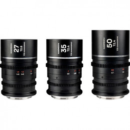 LAOWA VENUS OPTICS S35 PRIME KIT NANOMORPH (27MM-35MM-50MM) SILVER PER NIKON Z CINE LWAPRNSNIKZ | Fcf Forniture Cine Foto