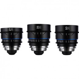 LAOWA VENUS OPTICS S35 PRIME KIT NANOMORPH (27MM-35MM-50MM) BLUE PER PL+EF CINE LWAPRNBPLEF | Fcf Forniture Cine Foto