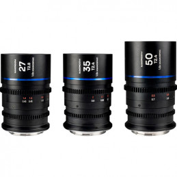 LAOWA VENUS OPTICS S35 PRIME KIT NANOMORPH (27MM-35MM-50MM) BLUE PER NIKON Z CINE LWAPRNBNIKZ | Fcf Forniture Cine Foto