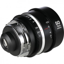 LAOWA VENUS OPTICS OBIETTIVO 50mm T2.4 NANOMORPH SILVER PL+EF CINE LWA50NS24PLEF | Fcf Forniture Cine Foto