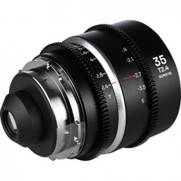 LAOWA VENUS OPTICS OBIETTIVO 35mm T2.4 NANOMORPH SILVER PL+EF CINE LWA35NS24PLEF | Fcf Forniture Cine Foto