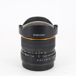 SAMYANG 8mm F3.5 CANON - GARANZIA 6 MESI FCF