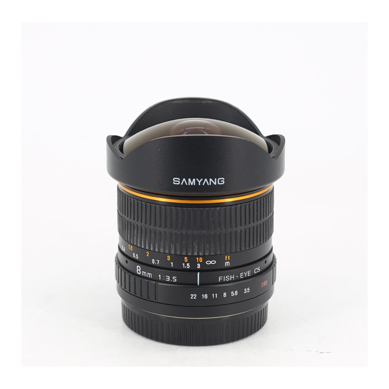 SAMYANG 8mm F3.5 CANON - GARANZIA 6 MESI FCF