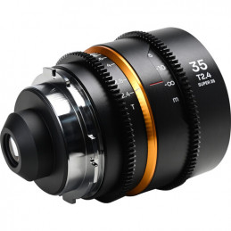 LAOWA VENUS OPTICS OBIETTIVO 35mm T2.4 NANOMORPH AMBRA PL+EF CINE LWA35NA24PLEF | Fcf Forniture Cine Foto