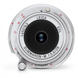 LEICA SUMMARON-M 28mm F5.6 SILVER 11695 - GARANZIA LEICA ITALIA | Fcf Forniture Cine Foto