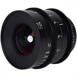 LAOWA VENUS OPTICS OBIETTIVO 15mm T/2.1 ZERO-D PER NIKON Z CINE SCALA METRI LWA15Z21NIKZMC | Fcf Forniture Cine Foto