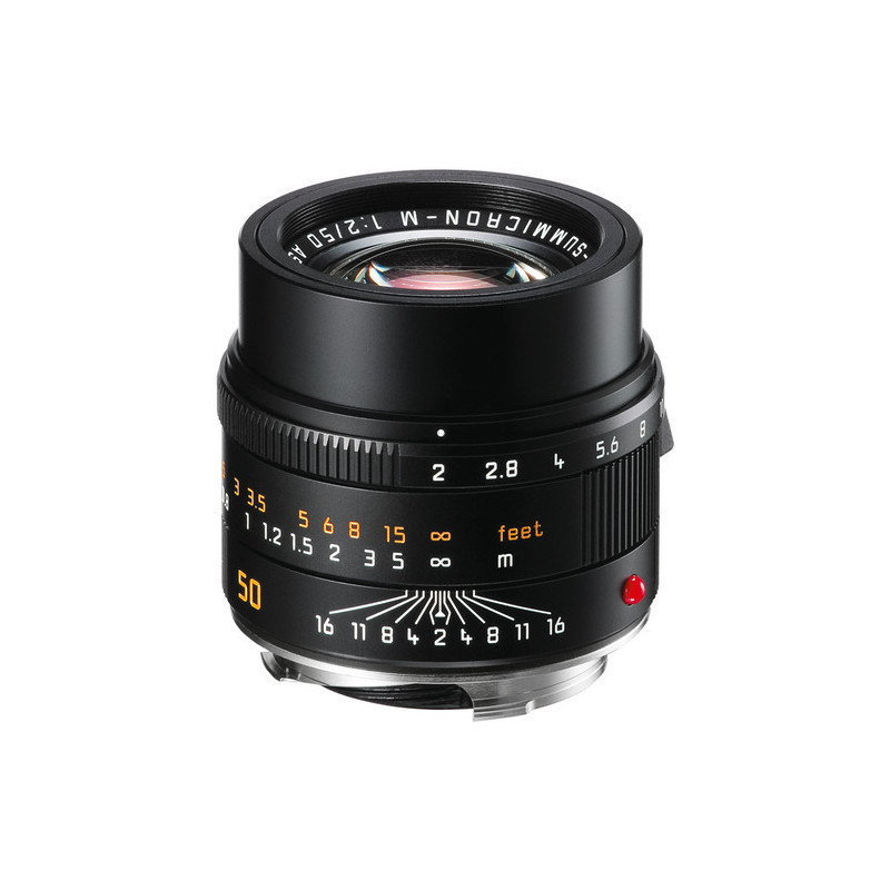 LEICA APO-SUMMICRON-M 50mm F2 ASPH BLACK 11141 - GARANZIA LEICA ITALIA | Fcf Forniture Cine Foto