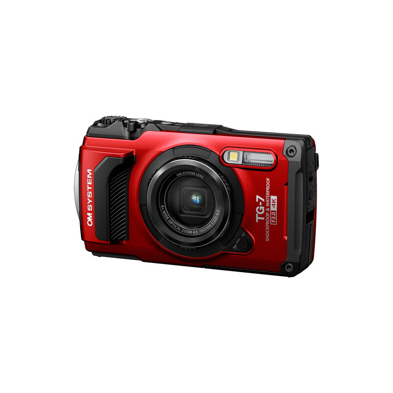 OLYMPUS TG-7 ROSSA FOTOCAMERA SUBACQUEA - GARANZIA POLYPHOTO ITALIA | Fcf Forniture Cine Foto