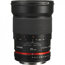 SAMYANG 35mm F1.4 AS UMC Canon EF - GARANZIA FOWA ITALIA | Fcf Forniture Cine Foto