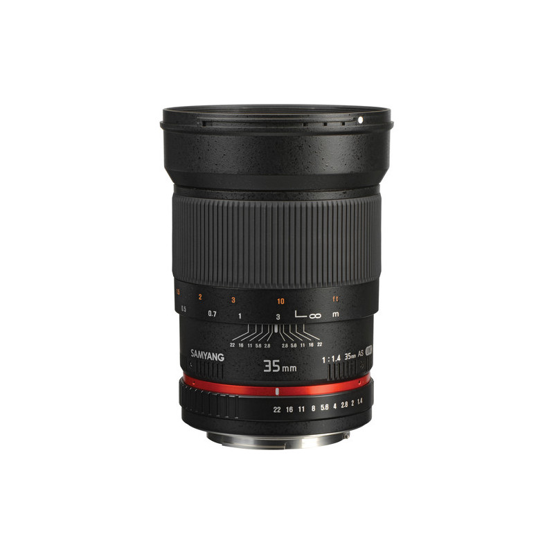 SAMYANG 35mm F1.4 AS UMC Canon EF - GARANZIA FOWA ITALIA | Fcf Forniture Cine Foto