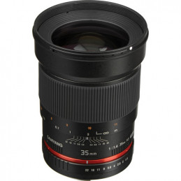 SAMYANG 35mm F1.4 AS UMC Canon EF - GARANZIA FOWA ITALIA | Fcf Forniture Cine Foto