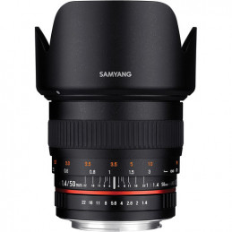 SAMYANG 50mm F 1.4 AS UMC CANON - GARANZIA FOWA ITALIA | Fcf Forniture Cine Foto