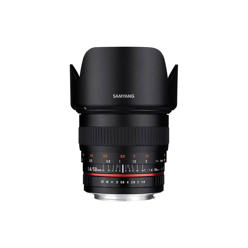 SAMYANG 50mm F 1.4 AS UMC CANON - GARANZIA FOWA ITALIA | Fcf Forniture Cine Foto