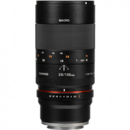 SAMYANG 100MM F2.8 SONY E - GARANZIA FOWA ITALIA | Fcf Forniture Cine Foto