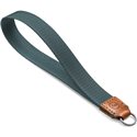 LEICA LEATHER WEIST STRAP COGNAC/PETROL 18571