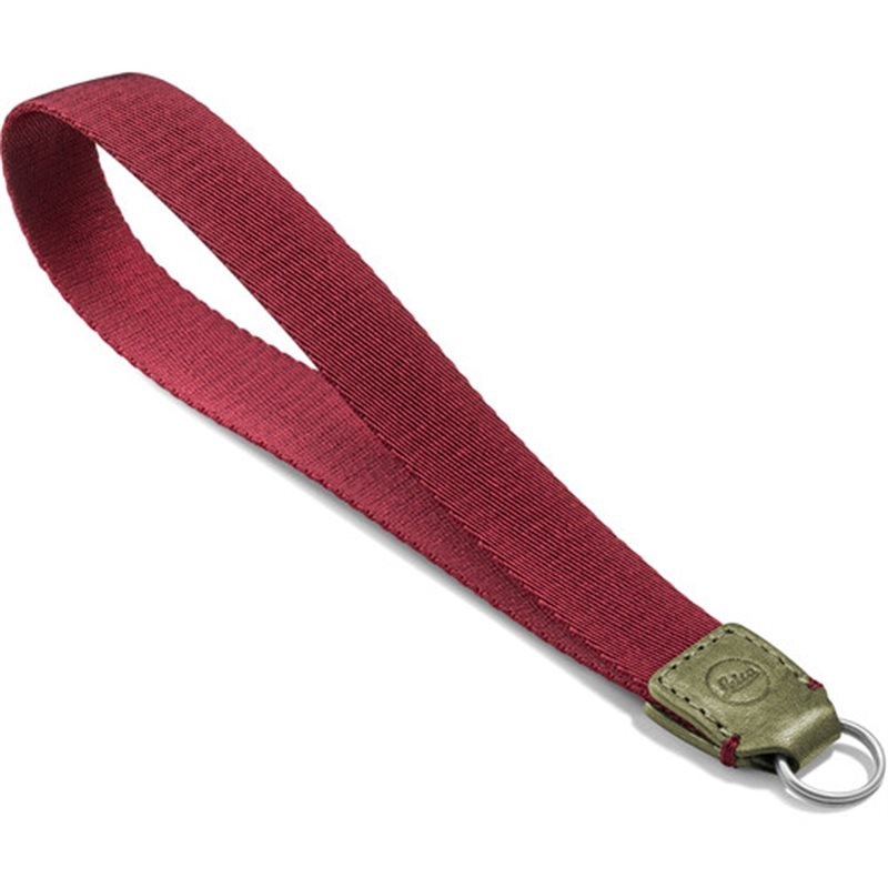 LEICA LEATHER WEIST STRAP OLIVE/BURGUNDY | Fcf Forniture Cine Foto