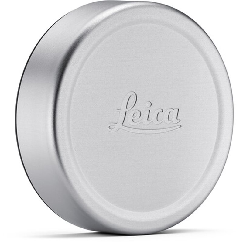 LEICA LENS CAP Q (ALUMINUM, SILVER) | Fcf Forniture Cine Foto