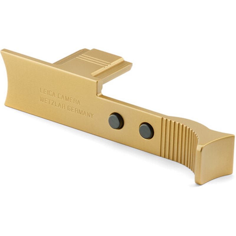 LEICA THUMB SUPPORT Q3 (BRASS, BLASTED FINISH) | Fcf Forniture Cine Foto