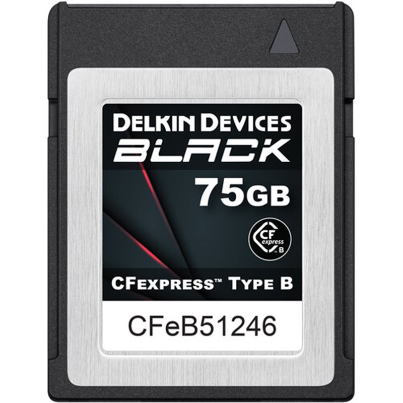 DELKING 75GB BLACK CFEXPRESS TYPE B READ 1725MB/s WRITE 1240MB/s