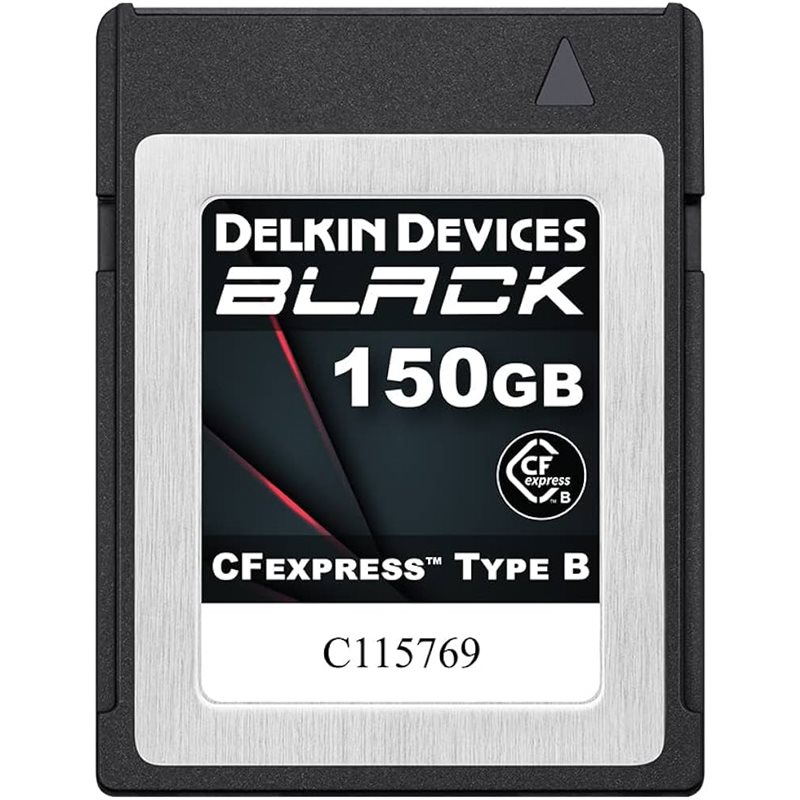 DELKING 150GB BLACK CFEXPRESS TYPE B READ 1725MB/s WRITE 1530MB/s